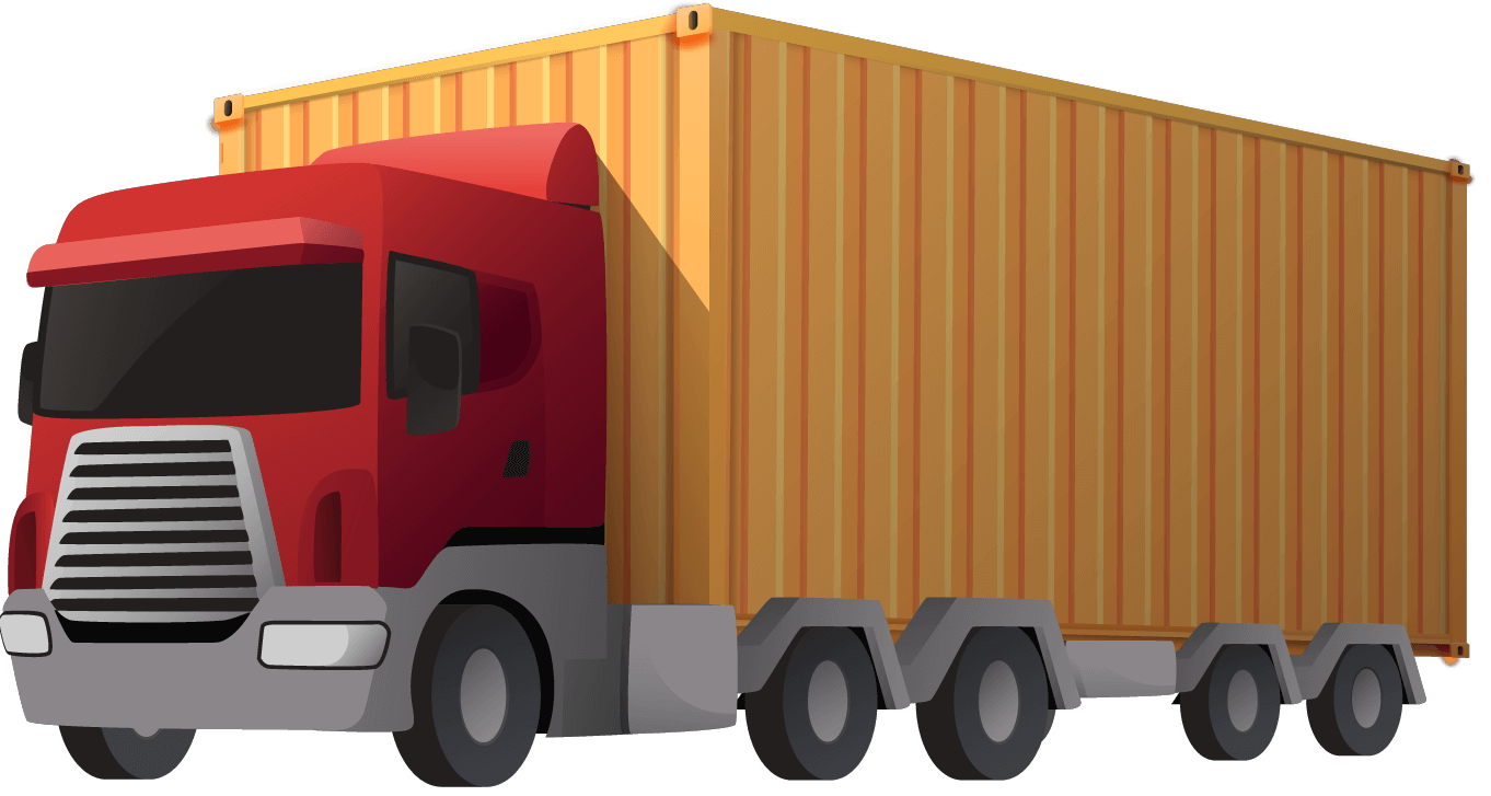 Cargo transport illustrations Right